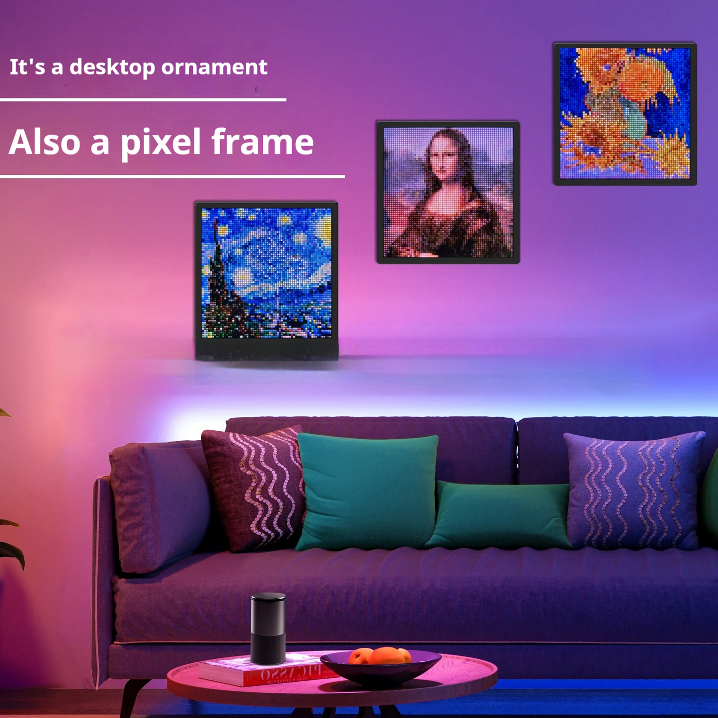 LED Pixel Bluetooth Game Frame