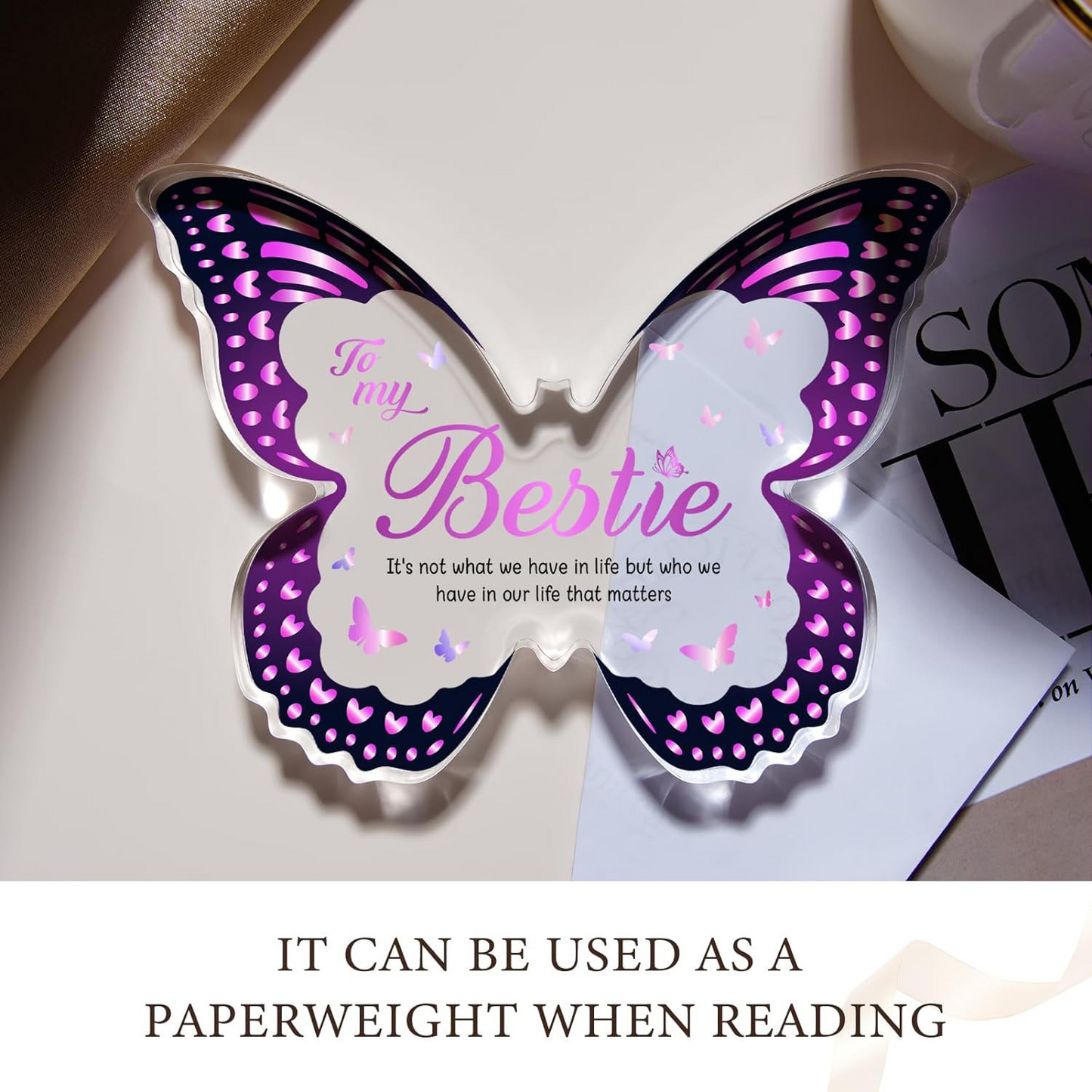 Butterfly Acrylic Keepsake – Mother’s Day Gift