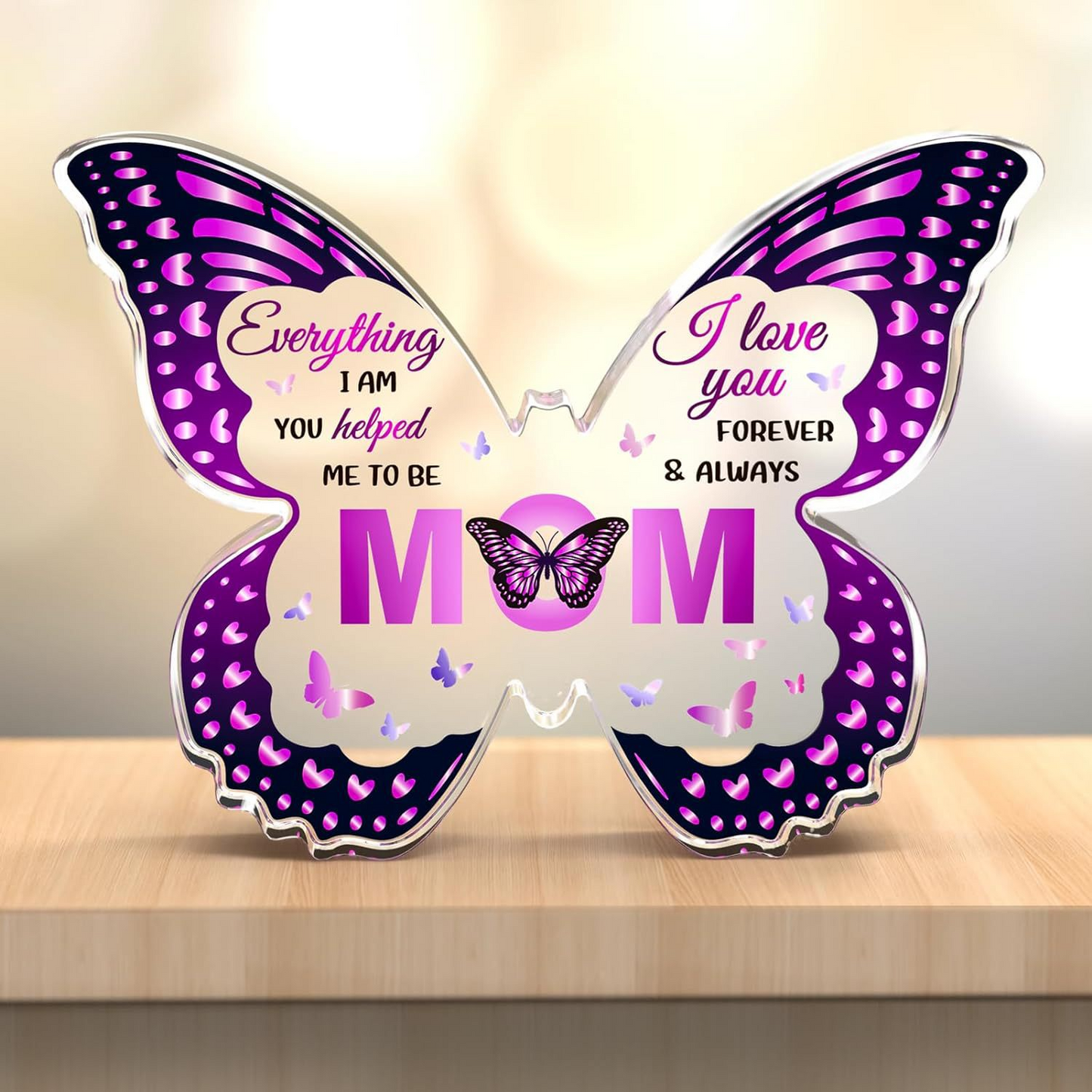 Butterfly Acrylic Keepsake – Mother’s Day Gift